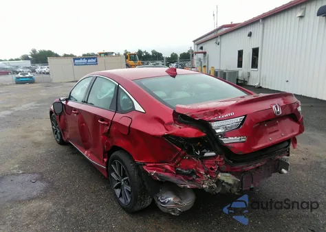 2022 Honda Accord Ex-L из США, поврежденный, VIN 1HGCV1F53NA041569